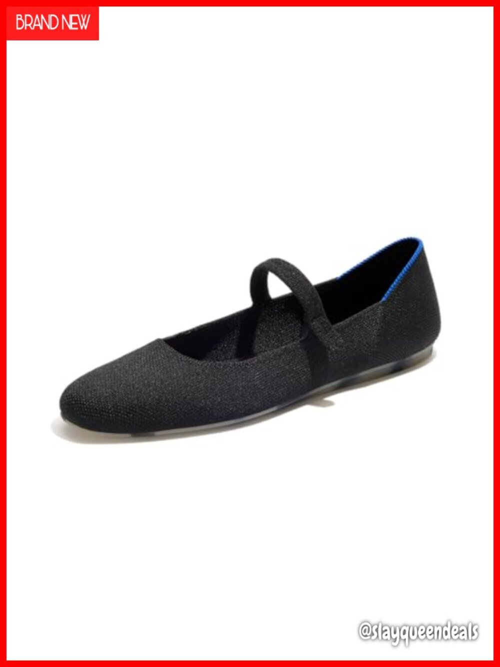 Rothy's Square Mary Jane Knit Flat Women's Washable Comfort Shoe